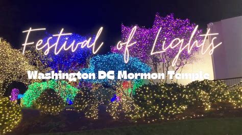 Drive-Thru Festival of Lights at the DC Temple - YouTube