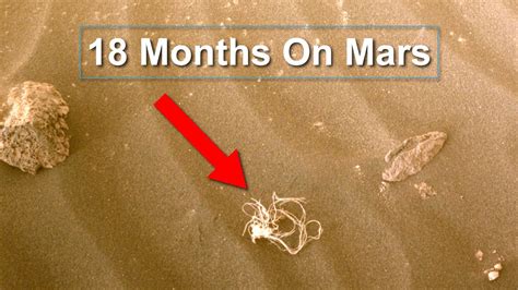 18 Months On Mars: We Found A Spider-like Object - YouTube