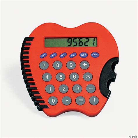 Apple-Shaped Calculator - Discontinued