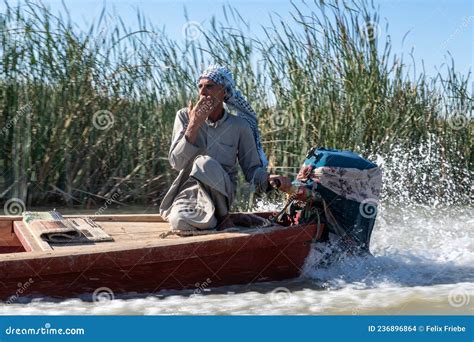 Mesopotamian / Iraqi Marshes with the so Called Marsh Arabs Editorial ...