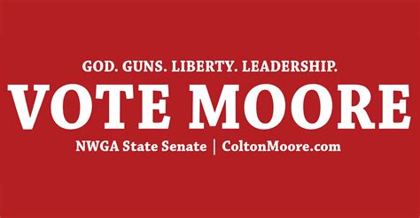 State Senator Colton Moore for Northwest Georgia