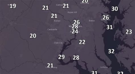 Temps to dip into 20s, freeze warning issued for Prince William