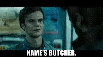 YARN | Name's Butcher. | The Boys (2019) - S01E01 The Name of the Game | Video clips by quotes ...