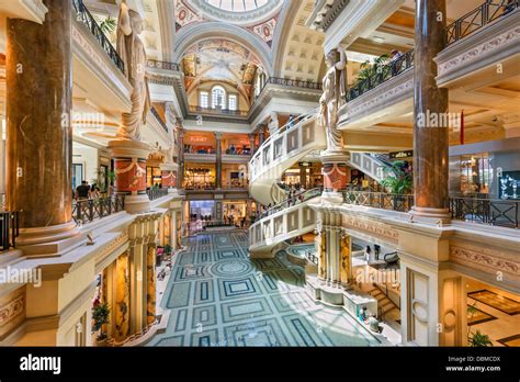 The Forum Shops at Caesars attached to Caesars Palace Casino, Las Stock Photo: 58841158 - Alamy