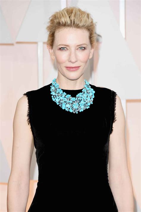 Cate Blanchett 2015 Oscars Red Carpet in Hollywood – celebsla.com