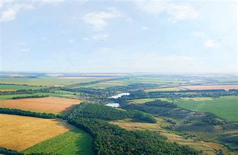 Landscape with a bird's eye view, panorama ⬇ Stock Photo, Image by © kharlamova_lv #8272924