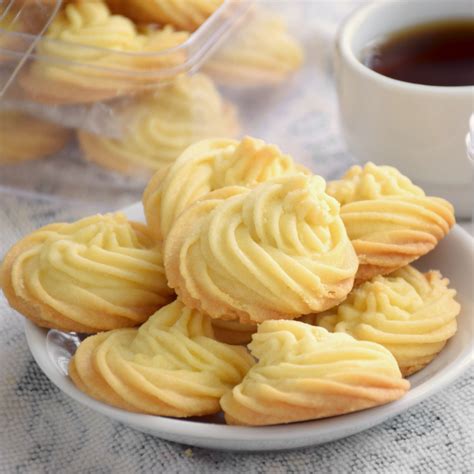 Melting moments - The 5 ingredients butter cookies (easy recipe ...