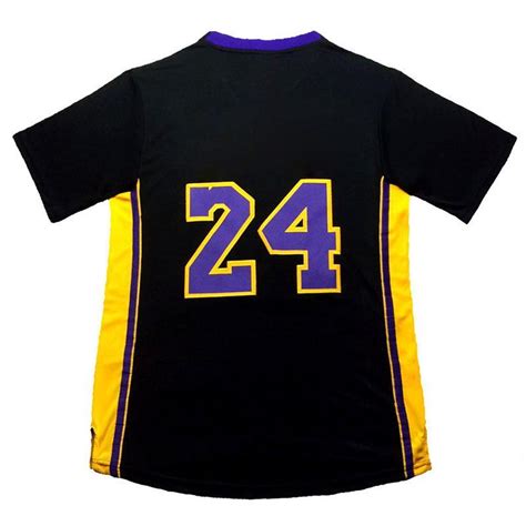 Black Shirt 24 Kobe Bryant Jersey Throwback Mesh 8 Kobe Bryant 33 ...