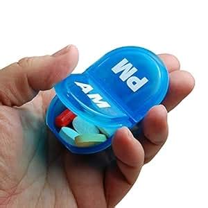 Amazon.com: AM/PM Pocket Pill Box: Health & Personal Care