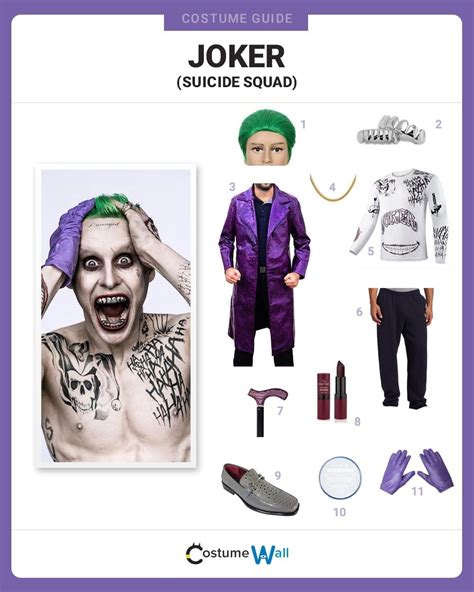 Dress Like Joker (Suicide Squad) Costume | Halloween and Cosplay Guides