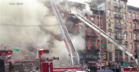 Dozens hurt in NYC building collapse - CBS News