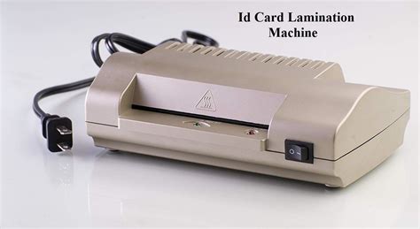 Id Card Lamination Machine | Card printer, I'd card, Card machine