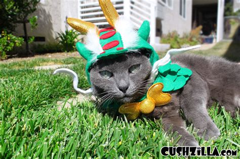 Cushzilla Dragon Costume for Cats and Dogs