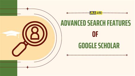 Advanced Search Features of Google Scholar - Writing & Publishing Research