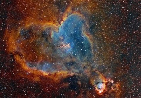 The Heart Nebula, an emission nebula in Cassiopeia | Think Research Expose