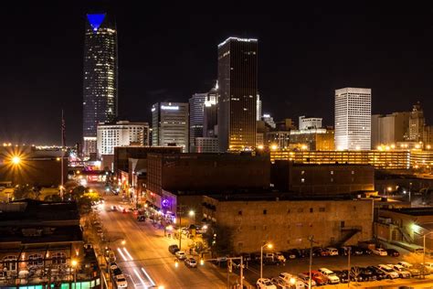 Night Shot Downtown OKC | Located in the downtown district o… | Flickr