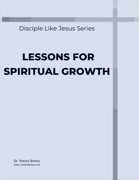 Spiritual Growth Series For Follow Up