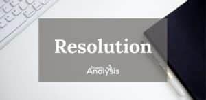 Resolution - Literary Definition and Examples - Poem Analysis