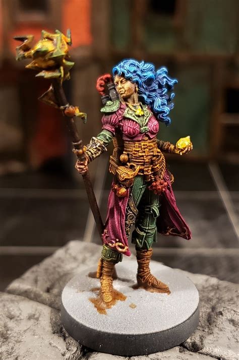 3D Printable Tasha, Human Artificer by Flesh of Gods