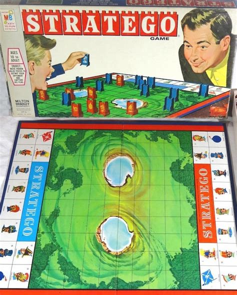 Vintage 1960s Stratego Board Game by Milton Bradley 100% | Etsy