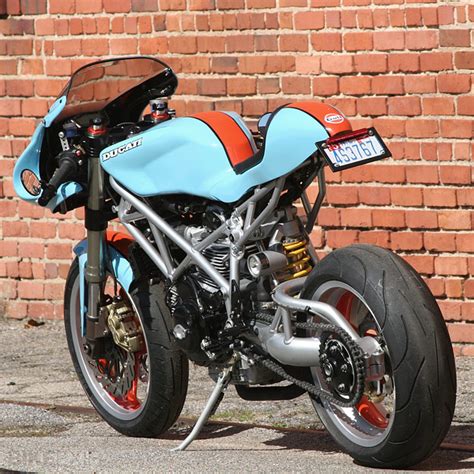 Custom Ducati: Gulf Oil cafe racer | Bike EXIF