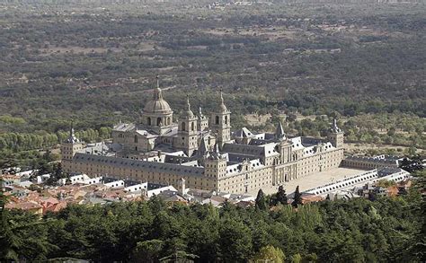 Aerial View of El Escorial Palace