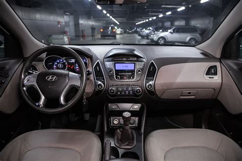 Novosibirsk/ Russia â€“ July 18 2020: Hyundai IX35 Editorial Photo - Image of safety, interior ...