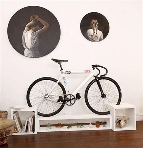 Modern Interior Design and Space Saving Storage Ideas for Bicycle ...