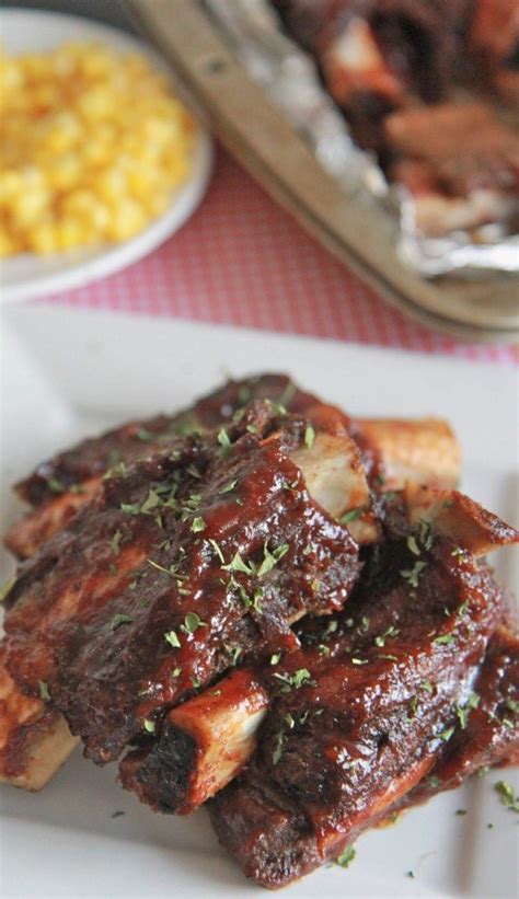 BEST Easy Oven Baked Beef Ribs Recipe