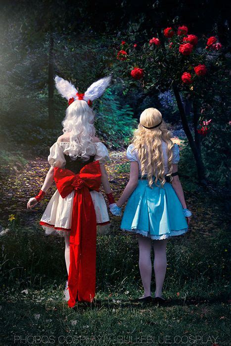 Alice & The White Rabbit | Alice in wonderland outfit, Alice in wonderland costume, Alice in ...