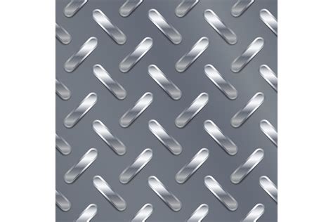 Corrugated Seamless Background. Good For Web Design. Realistic Corrugated Steel Plate ...