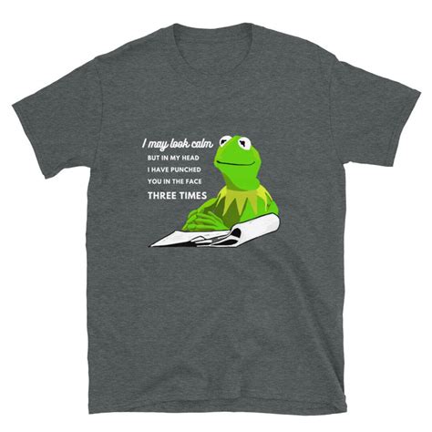 Funny Kermit the Frog Tshirt Kermit Meme Shirt - Etsy