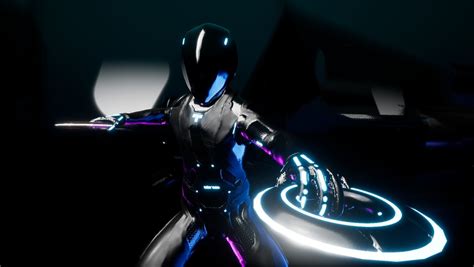 Tron Tron-Legacy 3D model rigged | CGTrader