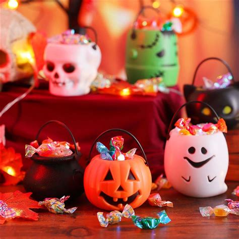 Trick or Treat Halloween Candy Buckets (12Pcs) - Life Changing Products