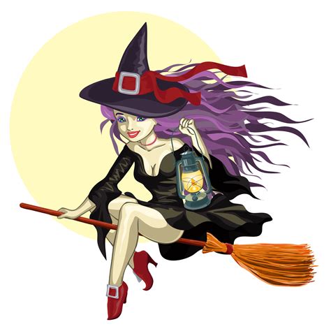 Cartoon Witch - Images, Clipart, and Pictures