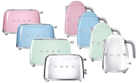 Up To 38% Off SMEG Toaster and Kettle Set | Groupon