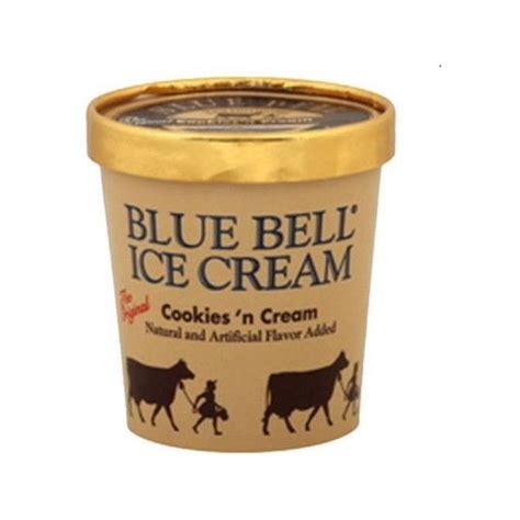 Blue Bell Chocolate Chip Cookie Dough Ice Cream, 16 oz featuring ...