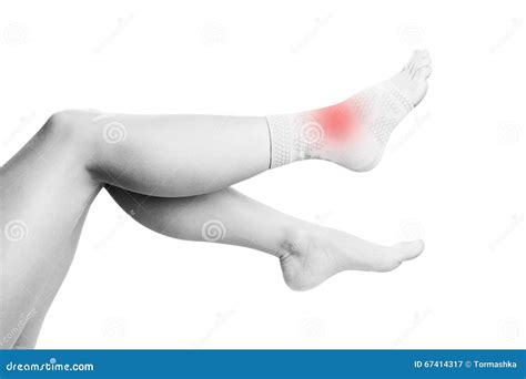 Recovery stock image. Image of bandage, body, ankle, human - 67414317