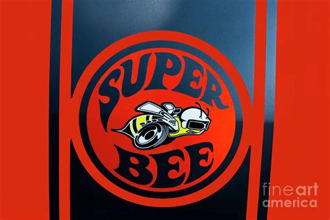 Dodge Super Bee Emblem And Logo Photograph by Nick Gray