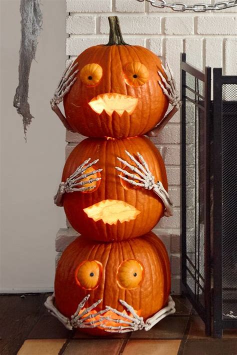 60 Best Pumpkin Carving Ideas Halloween 2018 - Creative Jack o Lantern Designs