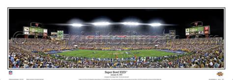 2001 Super Bowl XXXV Ravens vs Giants – Sports Poster Warehouse