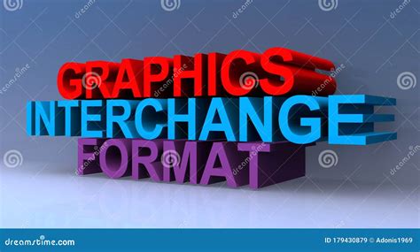 Graphics Interchange Format Stock Illustration - Illustration of education, glyphs: 179430879