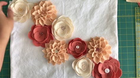 DIY Felt Flower Tutorial