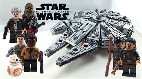 LEGO Star Wars The Force Awakens Millennium Falcon review! 75105 - YouTube