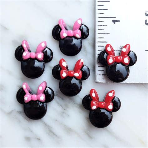 Mini Minnie Bow Assortment*-6pcs - Happy Place Bling