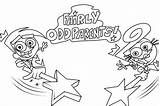 Two Characters In Fairly Odd Parents coloring Page  Download Print Or sketch template