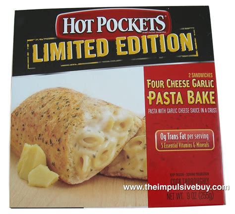 Hot Pockets Limited EditionFour Cheese Garlic Pasta Bake | Flickr