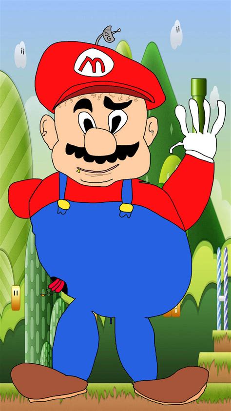 Pregnant Mario by Awaykinger on DeviantArt