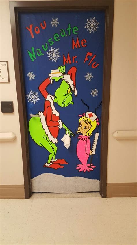 Hospital Pharmacy Christmas Door Decorating Contest! Won 1st place Most ...