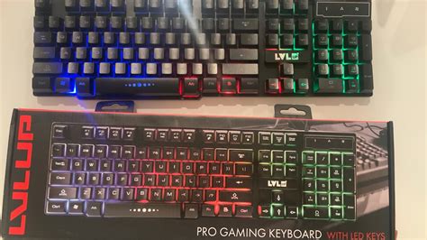 LVLUP Pro gaming keyboard unboxing! - YouTube